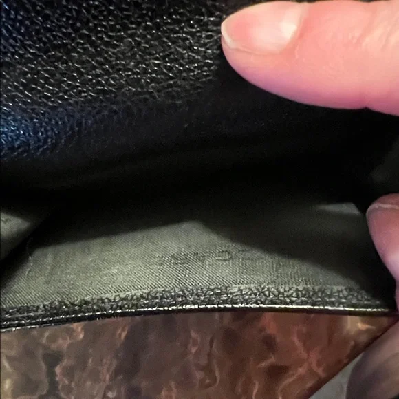 Bvlgari Black Leather Wallet w/ COA - Picture 5 of 12